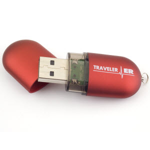 Traveler-ER Portable Emergency Records USB Flash Drive, Price: $44.99